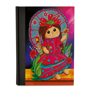 Libreta Muñeca Mexicana Primavera