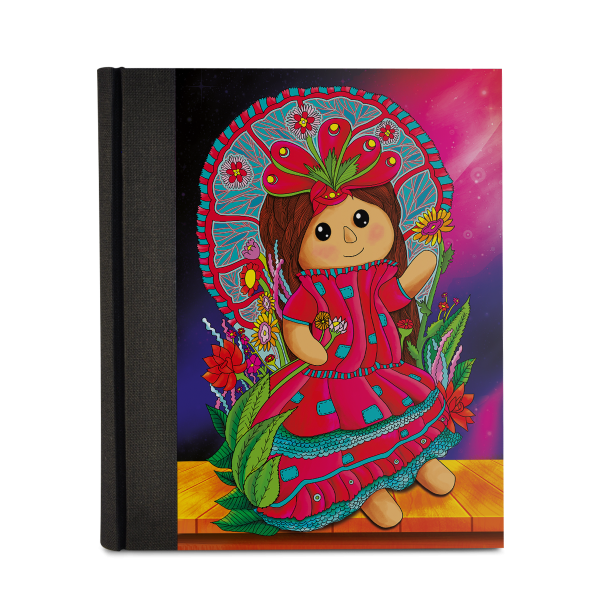 Libreta Muñeca Mexicana Primavera