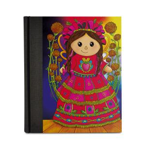Libreta Muñeca Mexicana Día De Muertos