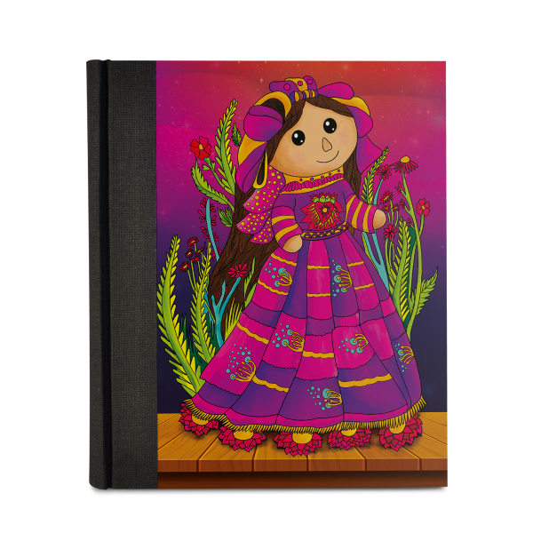 Libreta Muñeca Mexicana Crepúsculo